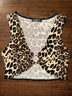 NEW Cheetah Crop Top